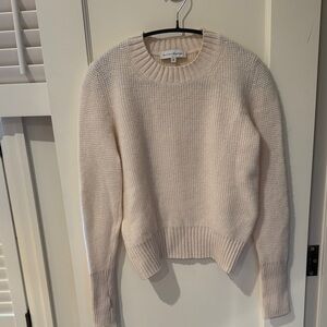 White+warren 100% cashmere waffle sweater